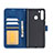 Custodia Portafoglio In Pelle Cover con Supporto B08F per Samsung Galaxy A21