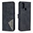 Custodia Portafoglio In Pelle Cover con Supporto B08F per Samsung Galaxy A21s Nero