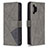 Custodia Portafoglio In Pelle Cover con Supporto B08F per Samsung Galaxy A32 5G Grigio