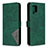 Custodia Portafoglio In Pelle Cover con Supporto B08F per Samsung Galaxy A42 5G Verde
