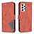Custodia Portafoglio In Pelle Cover con Supporto B08F per Samsung Galaxy A53 5G Arancione