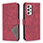Custodia Portafoglio In Pelle Cover con Supporto B08F per Samsung Galaxy A53 5G Rosso