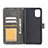 Custodia Portafoglio In Pelle Cover con Supporto B08F per Samsung Galaxy A71 4G A715