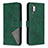 Custodia Portafoglio In Pelle Cover con Supporto B08F per Samsung Galaxy Note 10 Plus 5G Verde