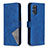 Custodia Portafoglio In Pelle Cover con Supporto B08F per Samsung Galaxy S20 Plus 5G Blu