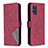 Custodia Portafoglio In Pelle Cover con Supporto B08F per Samsung Galaxy S20 Plus 5G Rosso