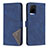 Custodia Portafoglio In Pelle Cover con Supporto B08F per Vivo Y21s Blu