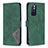 Custodia Portafoglio In Pelle Cover con Supporto B08F per Xiaomi Poco M4 Pro 5G Verde