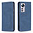 Custodia Portafoglio In Pelle Cover con Supporto B09F per Xiaomi Mi 12S Pro 5G Blu