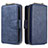 Custodia Portafoglio In Pelle Cover con Supporto B10F per Samsung Galaxy M10S