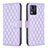 Custodia Portafoglio In Pelle Cover con Supporto B11F per Motorola Moto E13 Viola