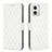 Custodia Portafoglio In Pelle Cover con Supporto B11F per Motorola Moto G73 5G Bianco