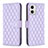 Custodia Portafoglio In Pelle Cover con Supporto B11F per Motorola Moto G73 5G Viola