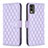 Custodia Portafoglio In Pelle Cover con Supporto B11F per Nokia C32 Viola