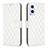 Custodia Portafoglio In Pelle Cover con Supporto B11F per OnePlus Nord N20 5G Bianco