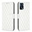 Custodia Portafoglio In Pelle Cover con Supporto B11F per Oppo A16s Bianco