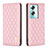 Custodia Portafoglio In Pelle Cover con Supporto B11F per Oppo A2 5G Oro Rosa