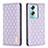 Custodia Portafoglio In Pelle Cover con Supporto B11F per Oppo A2 5G Viola