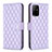 Custodia Portafoglio In Pelle Cover con Supporto B11F per Oppo A94 5G Viola