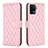 Custodia Portafoglio In Pelle Cover con Supporto B11F per Oppo F19 Pro Oro Rosa