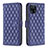 Custodia Portafoglio In Pelle Cover con Supporto B11F per Oppo Find X5 5G Blu