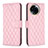 Custodia Portafoglio In Pelle Cover con Supporto B11F per Realme 11 5G Oro Rosa