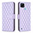 Custodia Portafoglio In Pelle Cover con Supporto B11F per Realme C21 Viola