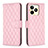 Custodia Portafoglio In Pelle Cover con Supporto B11F per Realme C53 India Oro Rosa