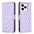 Custodia Portafoglio In Pelle Cover con Supporto B11F per Realme C53 India Viola