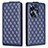 Custodia Portafoglio In Pelle Cover con Supporto B11F per Realme C55 Blu