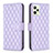 Custodia Portafoglio In Pelle Cover con Supporto B11F per Realme Narzo 50A Prime Viola