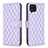 Custodia Portafoglio In Pelle Cover con Supporto B11F per Samsung Galaxy A12 5G Viola