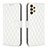 Custodia Portafoglio In Pelle Cover con Supporto B11F per Samsung Galaxy A13 4G Bianco