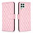 Custodia Portafoglio In Pelle Cover con Supporto B11F per Samsung Galaxy A22 4G Oro Rosa