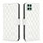 Custodia Portafoglio In Pelle Cover con Supporto B11F per Samsung Galaxy A22 5G Bianco