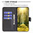 Custodia Portafoglio In Pelle Cover con Supporto B11F per Samsung Galaxy A22s 5G
