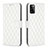 Custodia Portafoglio In Pelle Cover con Supporto B11F per Samsung Galaxy A41 Bianco