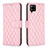 Custodia Portafoglio In Pelle Cover con Supporto B11F per Samsung Galaxy A42 5G Oro Rosa