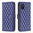 Custodia Portafoglio In Pelle Cover con Supporto B11F per Samsung Galaxy A51 5G Blu