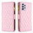 Custodia Portafoglio In Pelle Cover con Supporto B11F per Samsung Galaxy A52 4G Oro Rosa