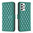 Custodia Portafoglio In Pelle Cover con Supporto B11F per Samsung Galaxy A53 5G Verde