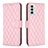 Custodia Portafoglio In Pelle Cover con Supporto B11F per Samsung Galaxy F23 5G Oro Rosa