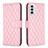 Custodia Portafoglio In Pelle Cover con Supporto B11F per Samsung Galaxy M23 5G Oro Rosa