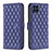 Custodia Portafoglio In Pelle Cover con Supporto B11F per Samsung Galaxy M53 5G Blu