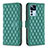 Custodia Portafoglio In Pelle Cover con Supporto B11F per Xiaomi Mi 12T 5G Verde