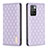 Custodia Portafoglio In Pelle Cover con Supporto B11F per Xiaomi Redmi 10 (2022) Viola