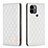 Custodia Portafoglio In Pelle Cover con Supporto B11F per Xiaomi Redmi A1 Plus Bianco