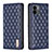 Custodia Portafoglio In Pelle Cover con Supporto B11F per Xiaomi Redmi A1 Plus Blu