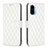 Custodia Portafoglio In Pelle Cover con Supporto B11F per Xiaomi Redmi K40 Pro 5G Bianco