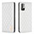 Custodia Portafoglio In Pelle Cover con Supporto B11F per Xiaomi Redmi Note 10 5G Bianco